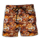 Baking Bread Is Life Beach Shorts For Summer Vacation And Coastal Travel