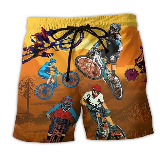 Bike Racing Beach Shorts For Warm Weather Outings And Relaxed Holiday Style