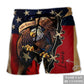 Texas Eagle Peace Beach Shorts For Outdoor Adventures And Vacation Ready Style