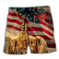 America Freedom Beach Shorts For Relaxed Shoreline Days And Easy Warm Weather Wear