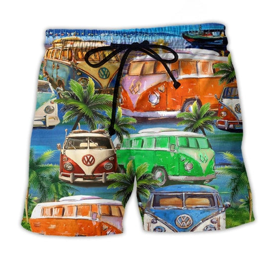 Celebration Tan Lines Bus Beach Shorts For Resort Days And Comfortable Daily Wear