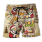 Drinking Beer Santa Beach Shorts For Oceanfront Weekends And Bright Summer Outfits