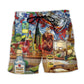 Rum Strong Drink Beach Shorts For Weekend Escapes And Easygoing Coastal Style