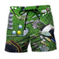 Golf Always A Good Idea Beach Shorts Design Detail For Coastal Escapes And Daily Wear