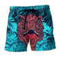 Tropical Dinosaur Summer Beach Shorts For Poolside Relaxation And Comfortable Daily Wear