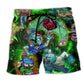 Zombie Eat Brains Safe Beach Shorts For Beach Days And Distinctive Seasonal Style
