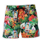 Ambulance Driver Tropical Beach Shorts For Poolside Relaxation And Easygoing Coastal Style
