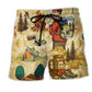 Camping Life Love Human Vintage Beach Shorts For Outdoor Adventures And Thoughtful Seasonal Gifts