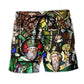 Irish Saint Patrick Countdown Beach Shorts For Resort Getaways And Bright Summer Outfits