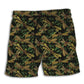 Dragonfly Always With Me Nature Beach Shorts Artwork Detail For Comfortable Everyday Summer Wear