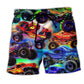 Truck Lifestyle Road Lifestyle Color Beach Shorts Design Detail For Weekend Getaways And Beach Days