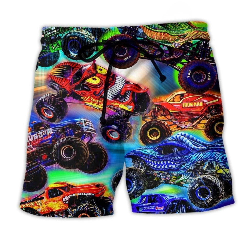 Truck Lifestyle Road Lifestyle Color Beach Shorts Design Detail For Weekend Getaways And Beach Days