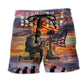 Veteran Freedom Tribute Beach Shorts For Oceanfront Weekends And Warm Weather Wardrobe
