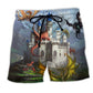 Dragon Cloud Sky Beach Shorts Print Detail For Thoughtful Gift Giving