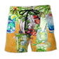 Mojito Cocktail Summer Vibes Beach Shorts For Summer Vacation And Coastal Travel