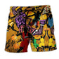 Basketball Color Beach Shorts For Poolside Relaxation And Comfortable Daily Wear