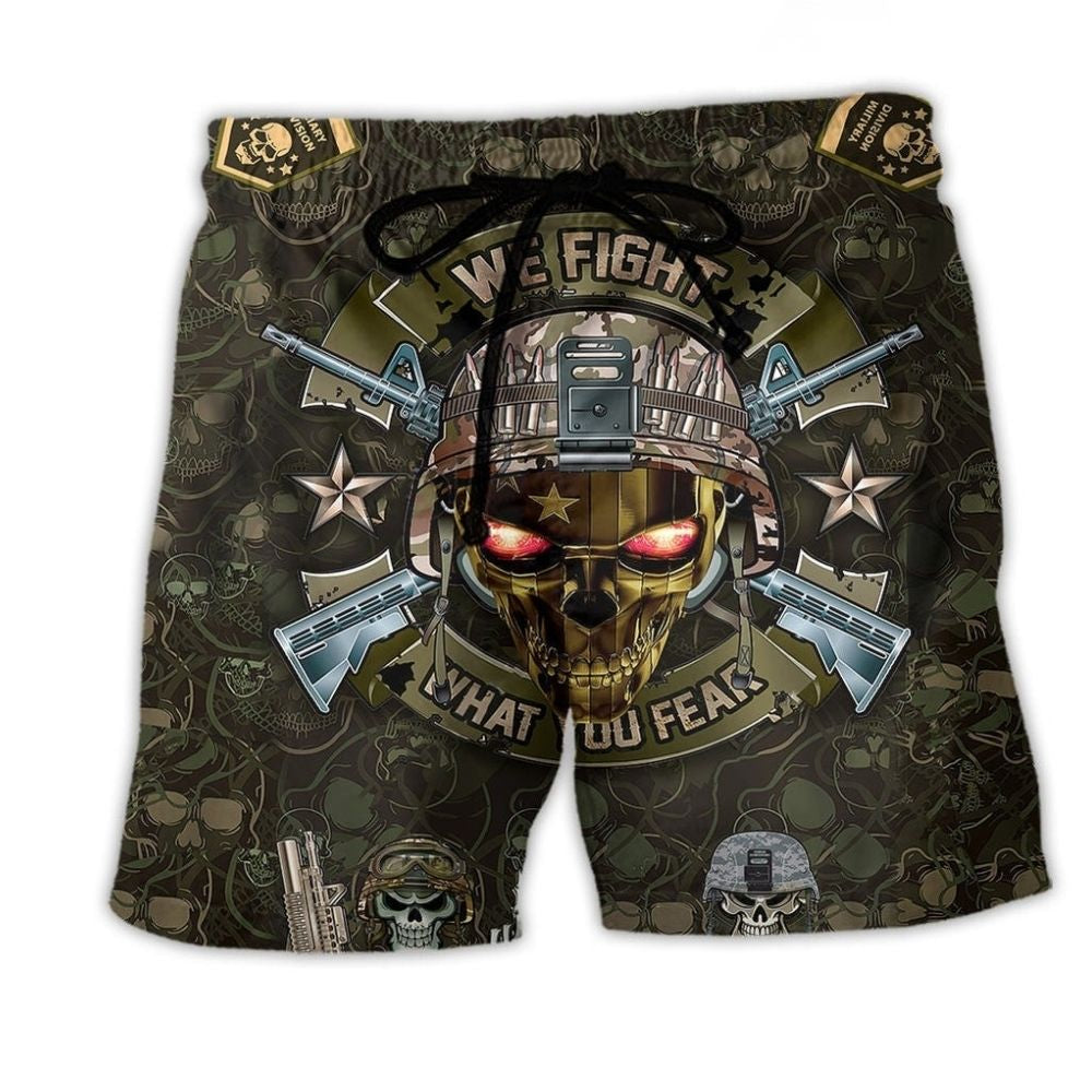 Veteran Strength Courage Beach Shorts For Coastal Road Trips And Distinctive Seasonal Style