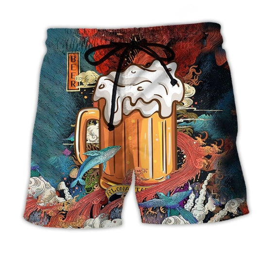 Craft Beer Beach Shorts For Casual Day Trips And Easy Warm Weather Wear