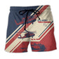 Military Veteran Honor Service Beach Shorts For Relaxed Shoreline Days And Warm Weather Wardrobe
