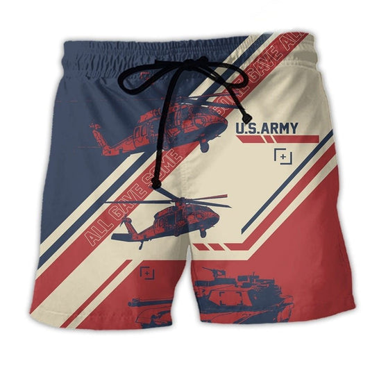 Military Veteran Honor Service Beach Shorts For Relaxed Shoreline Days And Warm Weather Wardrobe