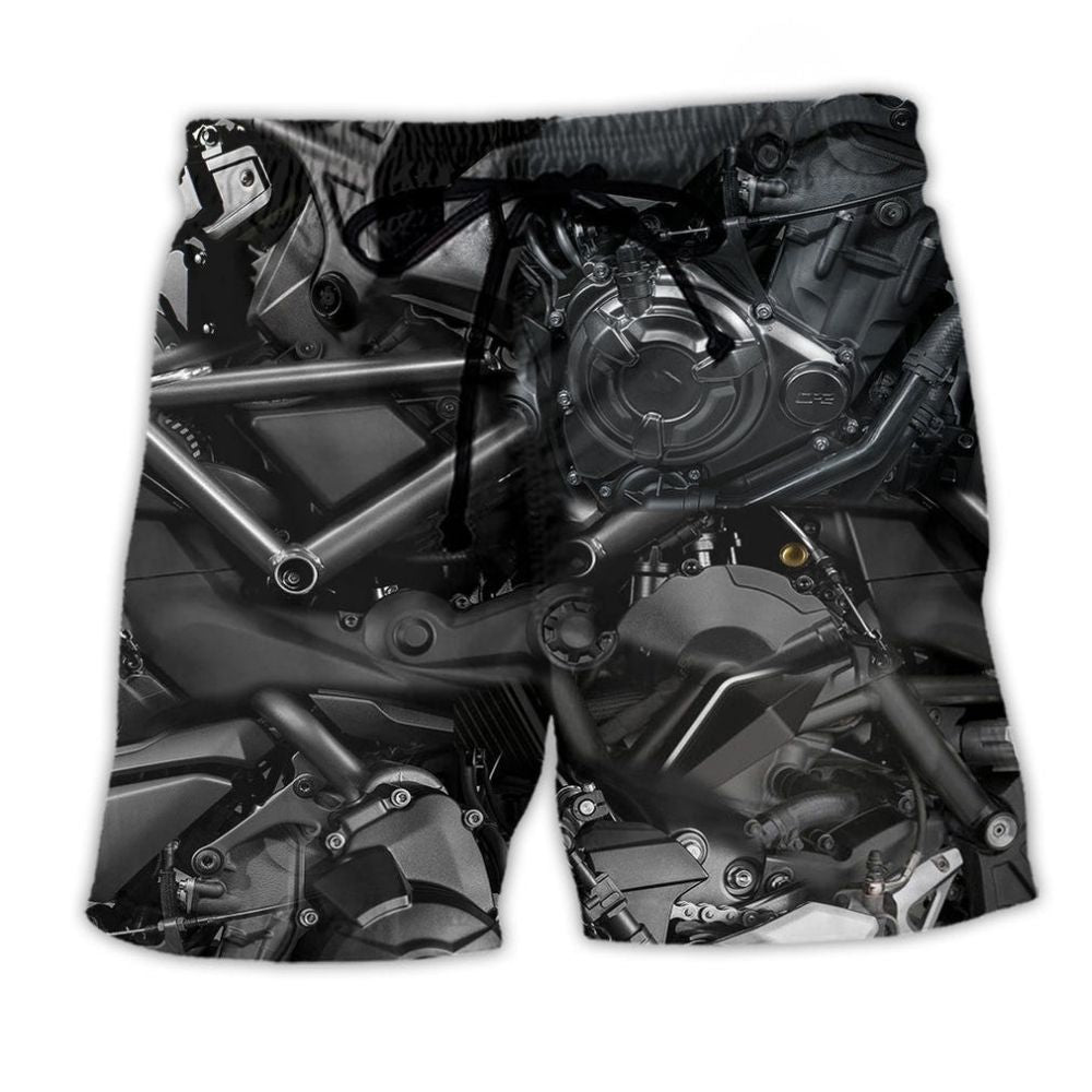 Motorcycle Freedom Beach Shorts For Oceanfront Weekends And Relaxed Casual Style