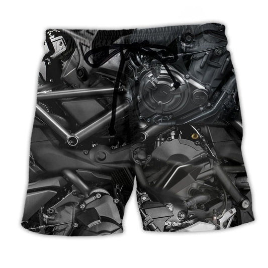 Motorcycle Freedom Beach Shorts For Oceanfront Weekends And Relaxed Casual Style