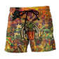 Tropical Tiki Beach Shorts For Oceanfront Weekends And Laid Back Daily Wear