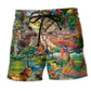 Zoo Animals Beach Shorts For Oceanfront Weekends And Comfortable Resort Style