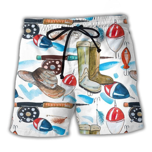 Fishing Lifestyle Cool Outdoor Beach Shorts Print View For Coastal Escapes And Casual Outings