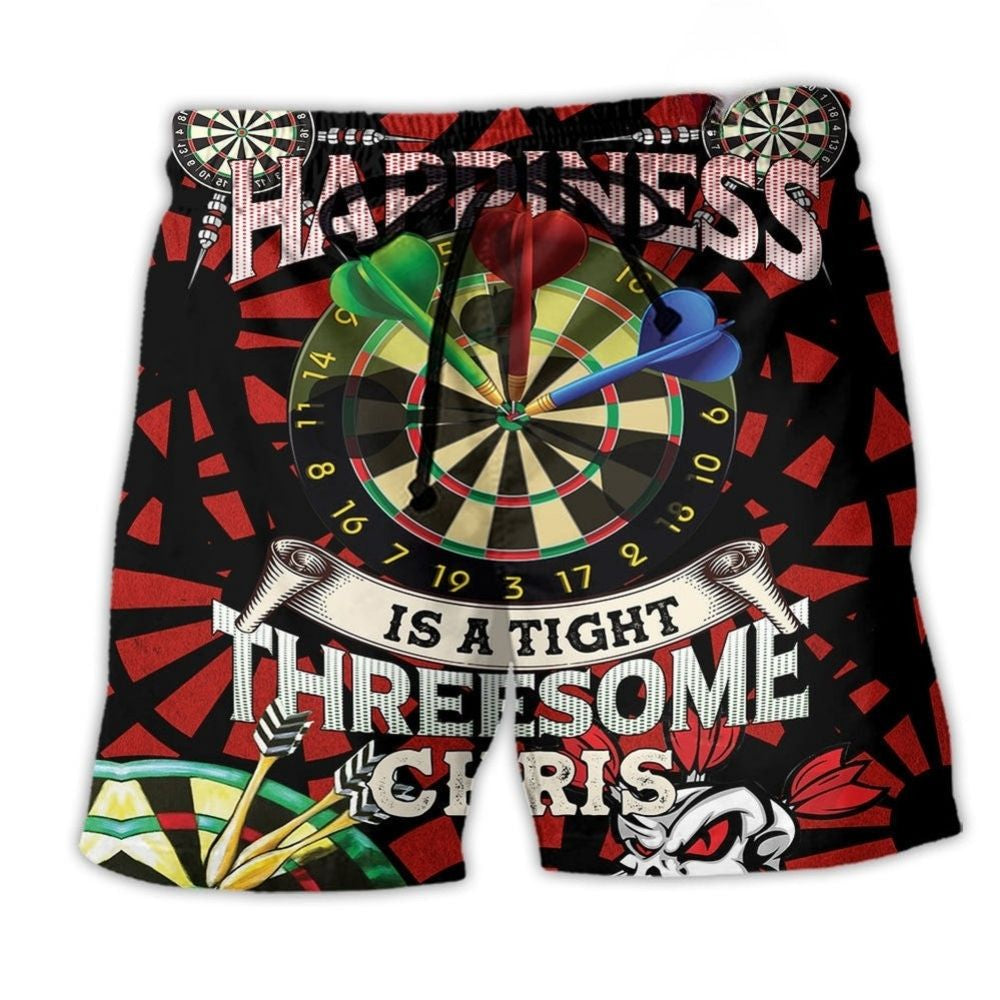 Colorful Dart Beach Shorts For Island Escapes And Memorable Gift Ideas