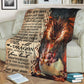 Dragon To My Son This Old Flannel Blanket For Cozy Bedroom Sofa Decor
