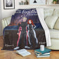 Racing Together Stays Together Personalized Flannel Blanket For Cozy Bedroom Sofa Decor
