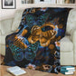Multiple Sclerosis Awareness Flannel Blanket For Cozy Bedroom Sofa Decor