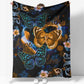 Multiple Sclerosis Awareness Flannel Blanket For Cozy Bedroom Sofa Decor