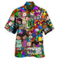 School Student Celebration Hawaiian Shirt Summer Design Detail For Weekend Trips