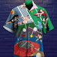 Table Tennis Hawaiian Shirt With All Over Print For Vacation Getaways Resort Wear And Casual Celebrations