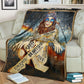 Hippie You Are Enough Flannel Blanket For Cozy Bedroom Sofa Decor