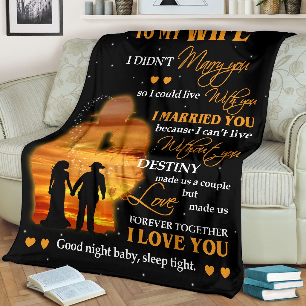 Firefighter To My Husband Fathers Day Flannel Blanket For Cozy Bedroom Sofa Decor