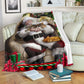 Cat All I Want For Christmas Is A Nap Flannel Blanket For Cozy Bedroom Sofa Decor