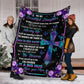 God I Asked God For A Best Friend Christian Flannel Blanket For Cozy Bedroom Sofa Decor