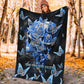 Diabetes Awareness Flannel Blanket For Cozy Bedroom Sofa Decor