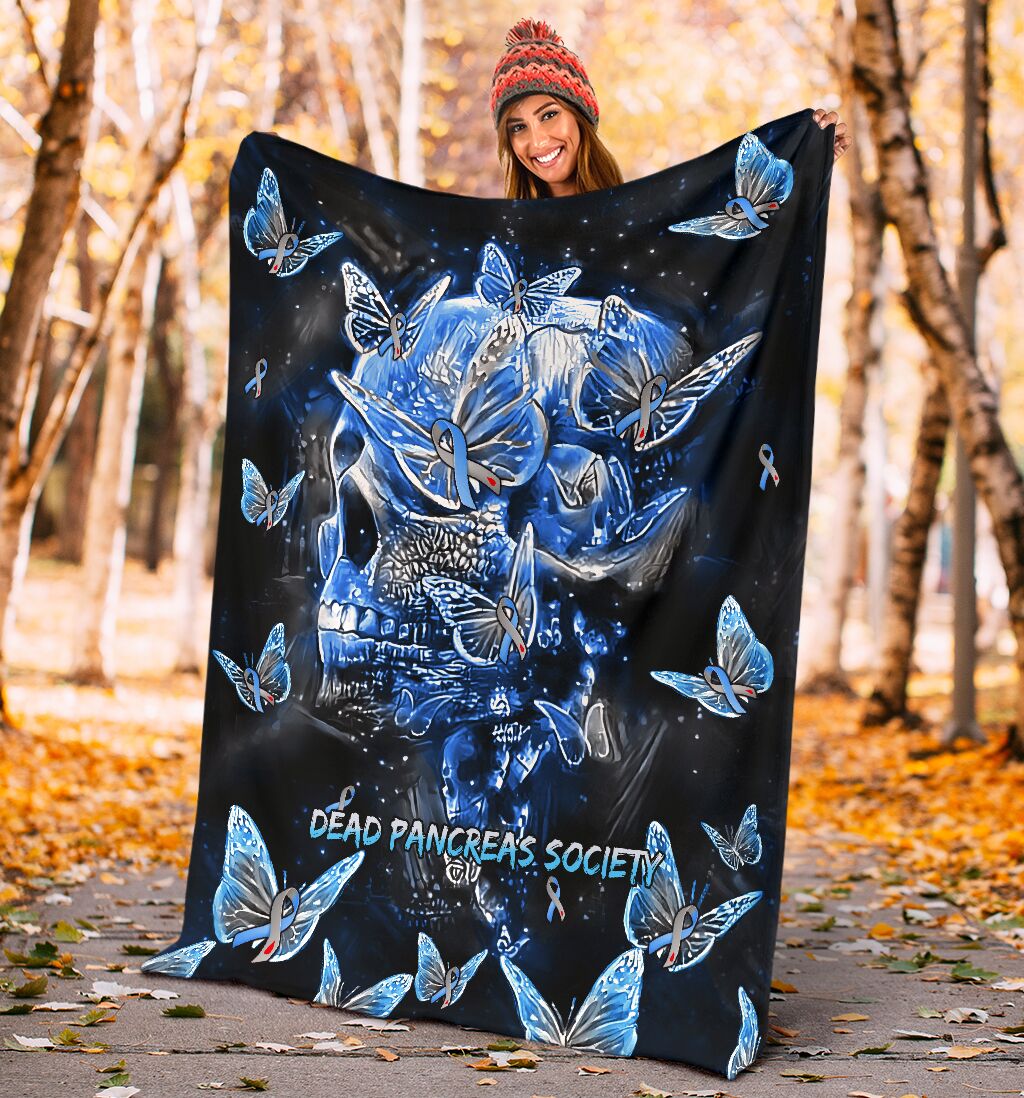 Diabetes Awareness Flannel Blanket For Cozy Bedroom Sofa Decor