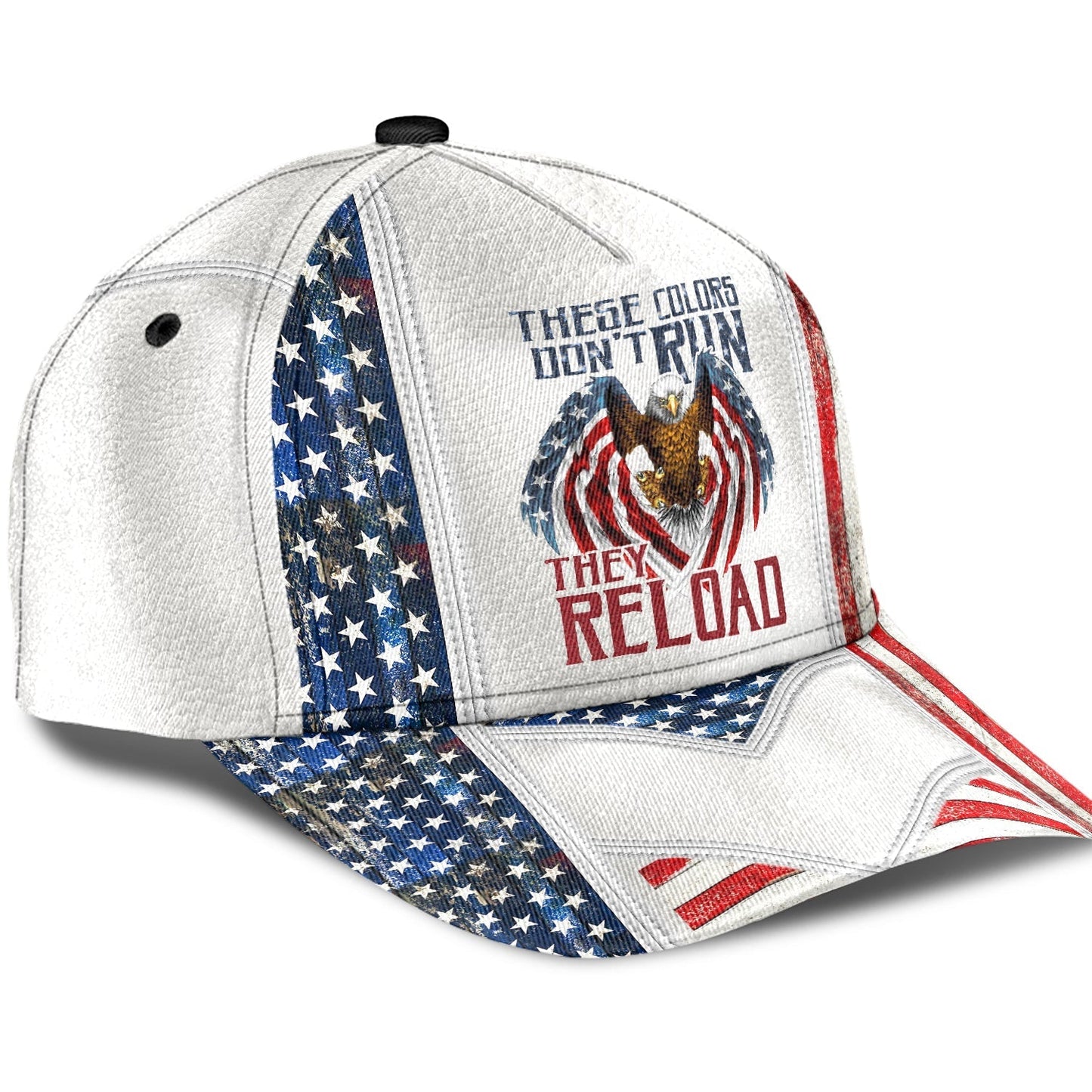 White American Eagle Colors Never Run Classic Cap For Casual Gatherings Travel And Thoughtful Gift Giving