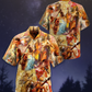 Soulful Music Notes Hawaiian Shirt With Detailed Graphic For Coastal Trips Outdoor Events And Relaxed Summer Wear