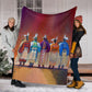 Native American Simple Flannel Blanket For Cozy Bedroom Sofa Decor
