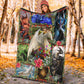Dragon Christmas Flannel Blanket For Cozy Bedroom Sofa Decor