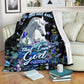Horse Be Still And Knowing That I Am God Flannel Blanket For Cozy Bedroom Sofa Decor