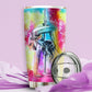 Pole Fitness In My Heart Personalized 20 Oz Tumbler For Coffee Travel And Daily Drinks