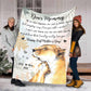 Lion Forever And Ever Personalized Flannel Blanket For Cozy Bedroom Sofa Decor
