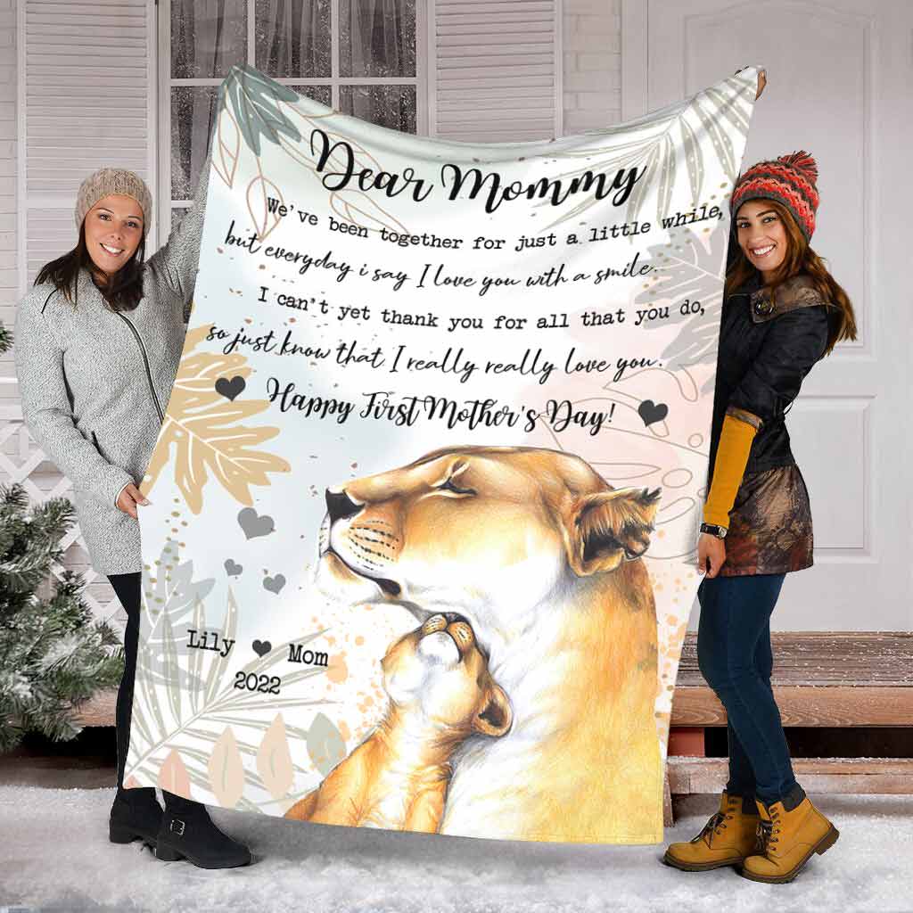 Lion Forever And Ever Personalized Flannel Blanket For Cozy Bedroom Sofa Decor